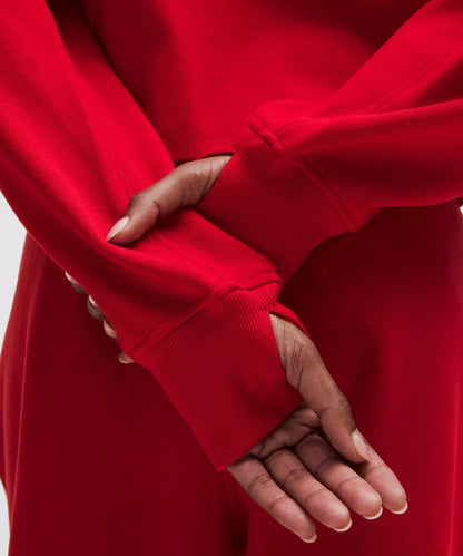 Scuba Oversized Half-Zip Hoodie