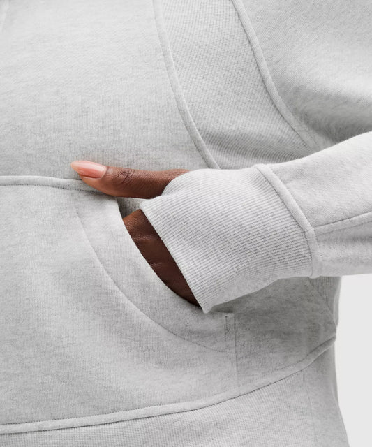 Scuba Oversized Half-Zip Hoodie