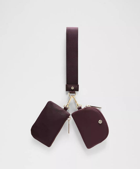Dual Pouch Wristlet