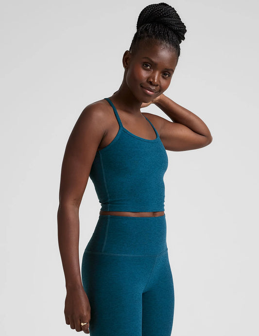 Spacedye Slim Racerback Cropped Tank