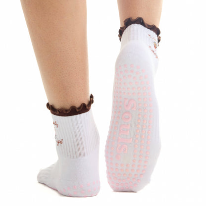 I'm Literally Just A Girl Grip Socks