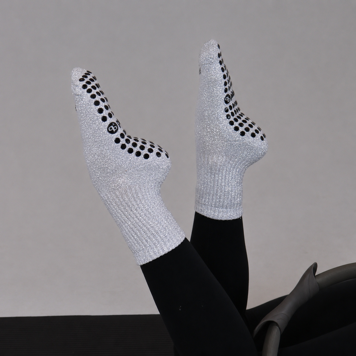 Pila Plain Best Grip Socks - Sparkle Pilates Socks