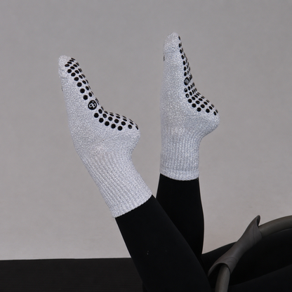 Pila Plain Best Grip Socks - Sparkle Pilates Socks