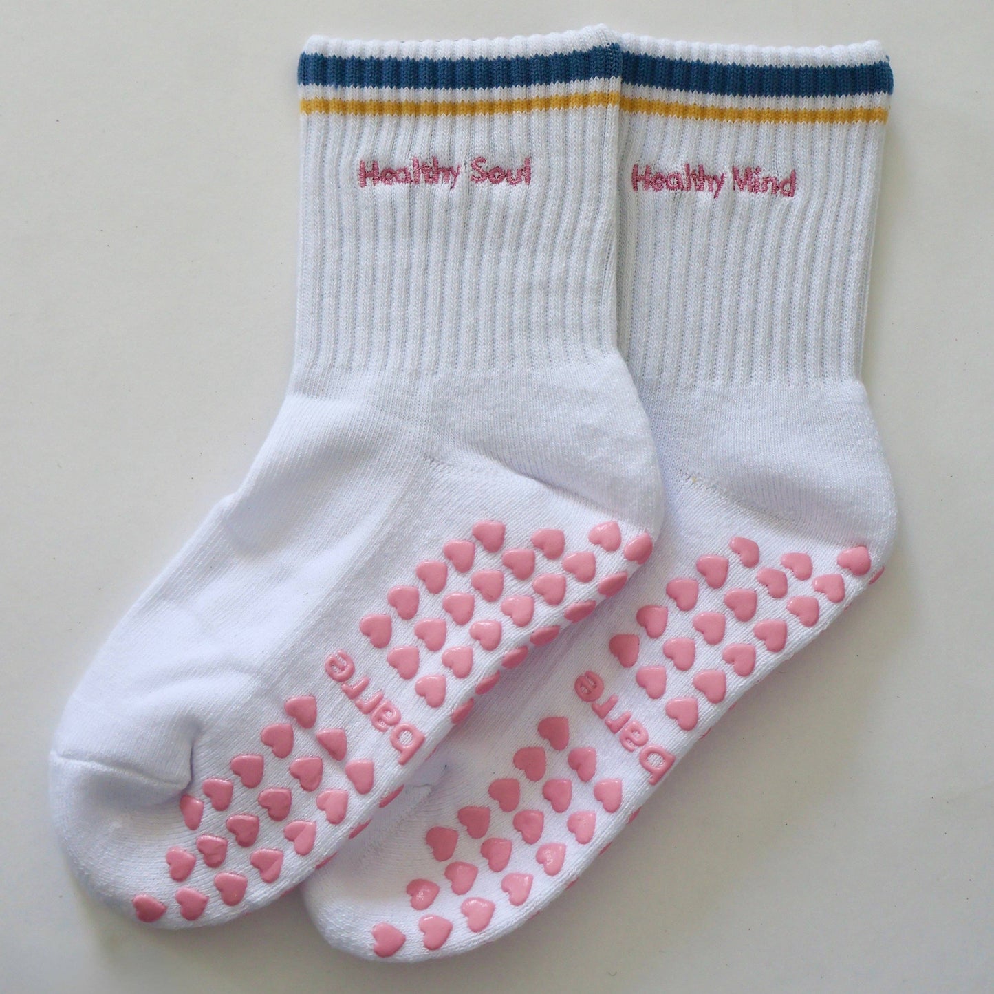 Healthy Mind + Healthy Soul Grip Socks