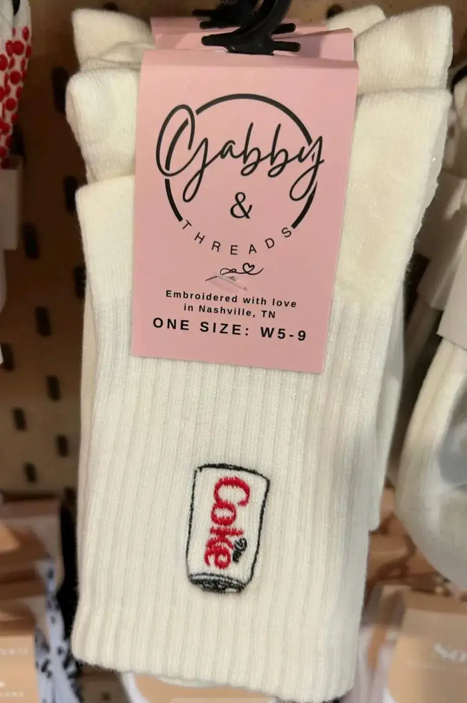 Diet Coke Socks (Regular & Grip)