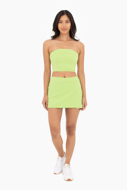 A-Line Side Slit Tennis Skort