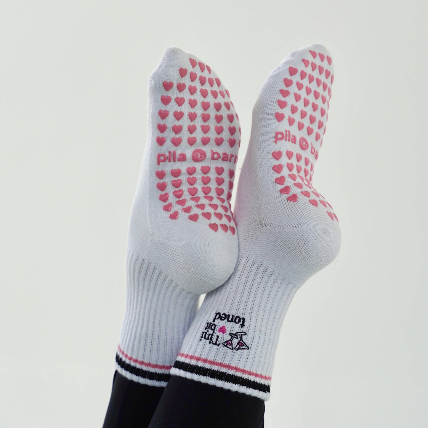Tini Bit Toned Grip Socks