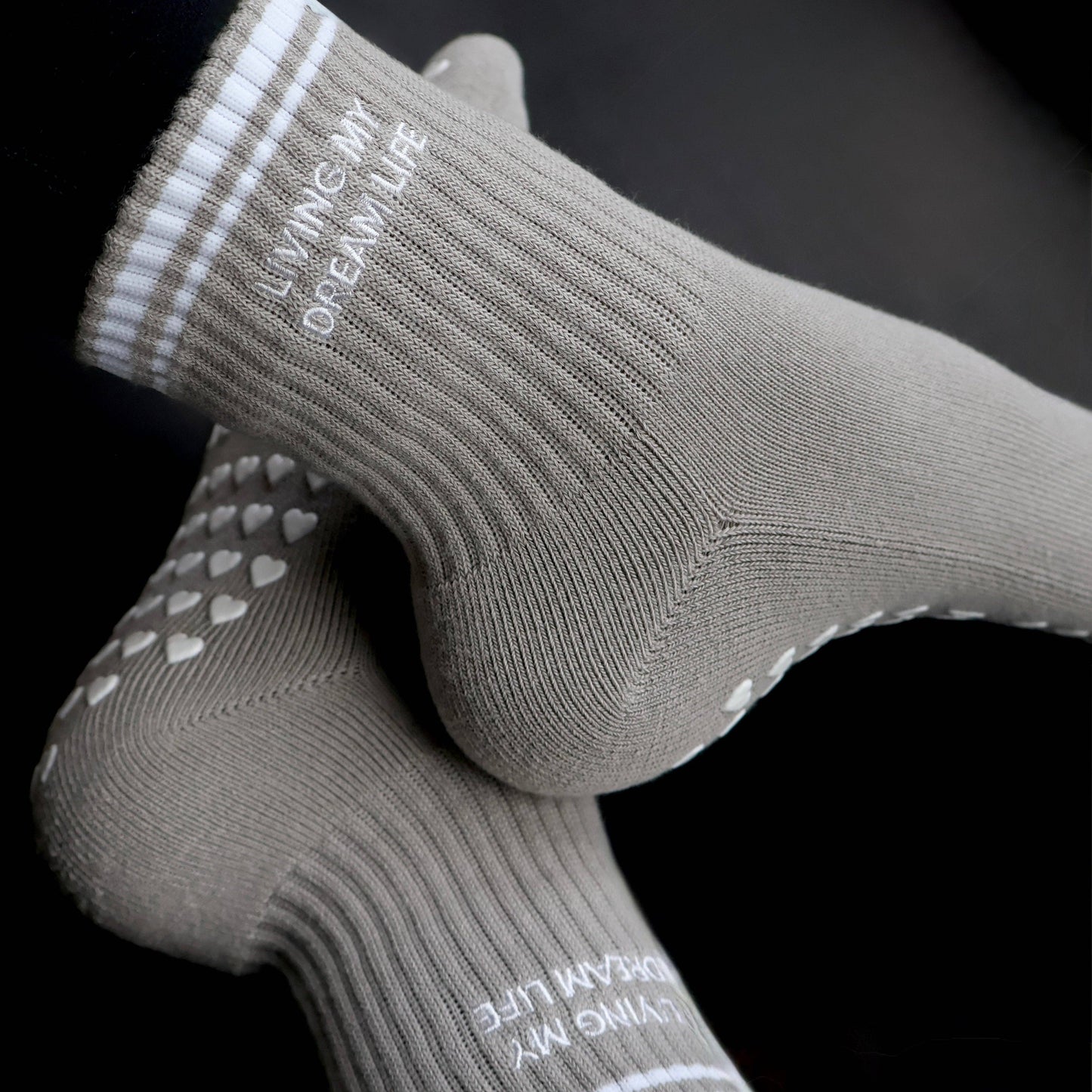 Living My Dream Life Grip Socks