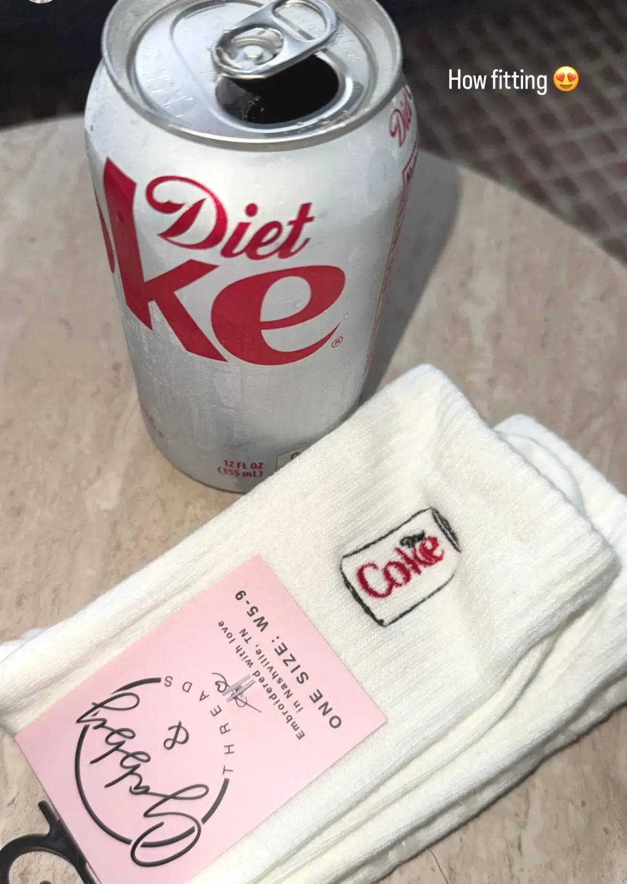 Diet Coke Socks (Regular & Grip)