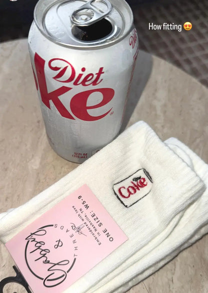 Diet Coke Socks (Regular & Grip)