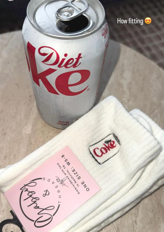 Diet Coke Socks (Regular & Grip)