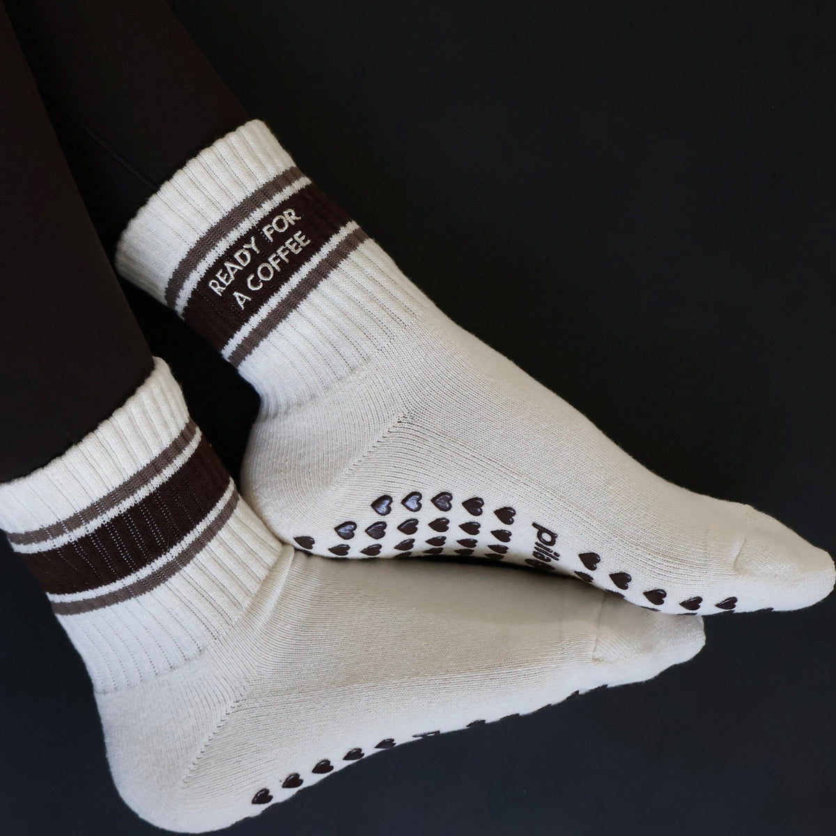 Ready for a Coffee Grip Socks