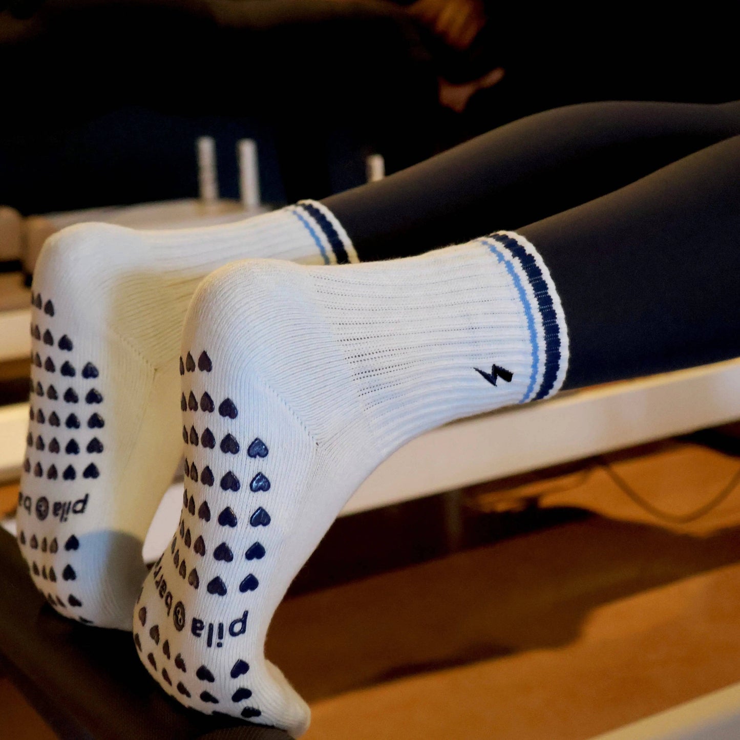 Lightning Bolt Grip Socks