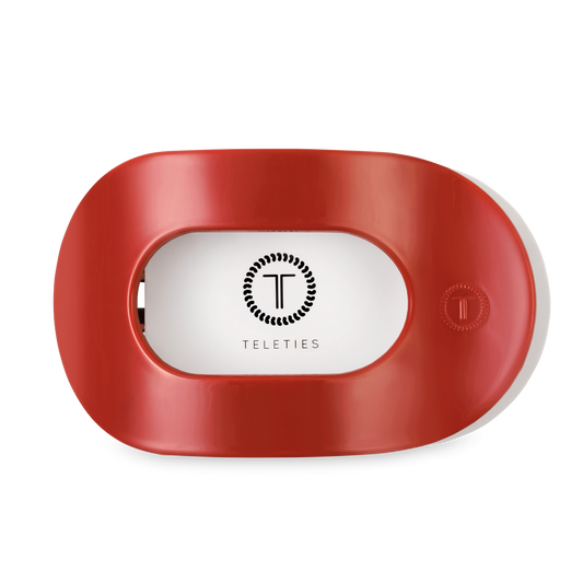 Flat Round Hair Clip | Large | Red Carpet Ready