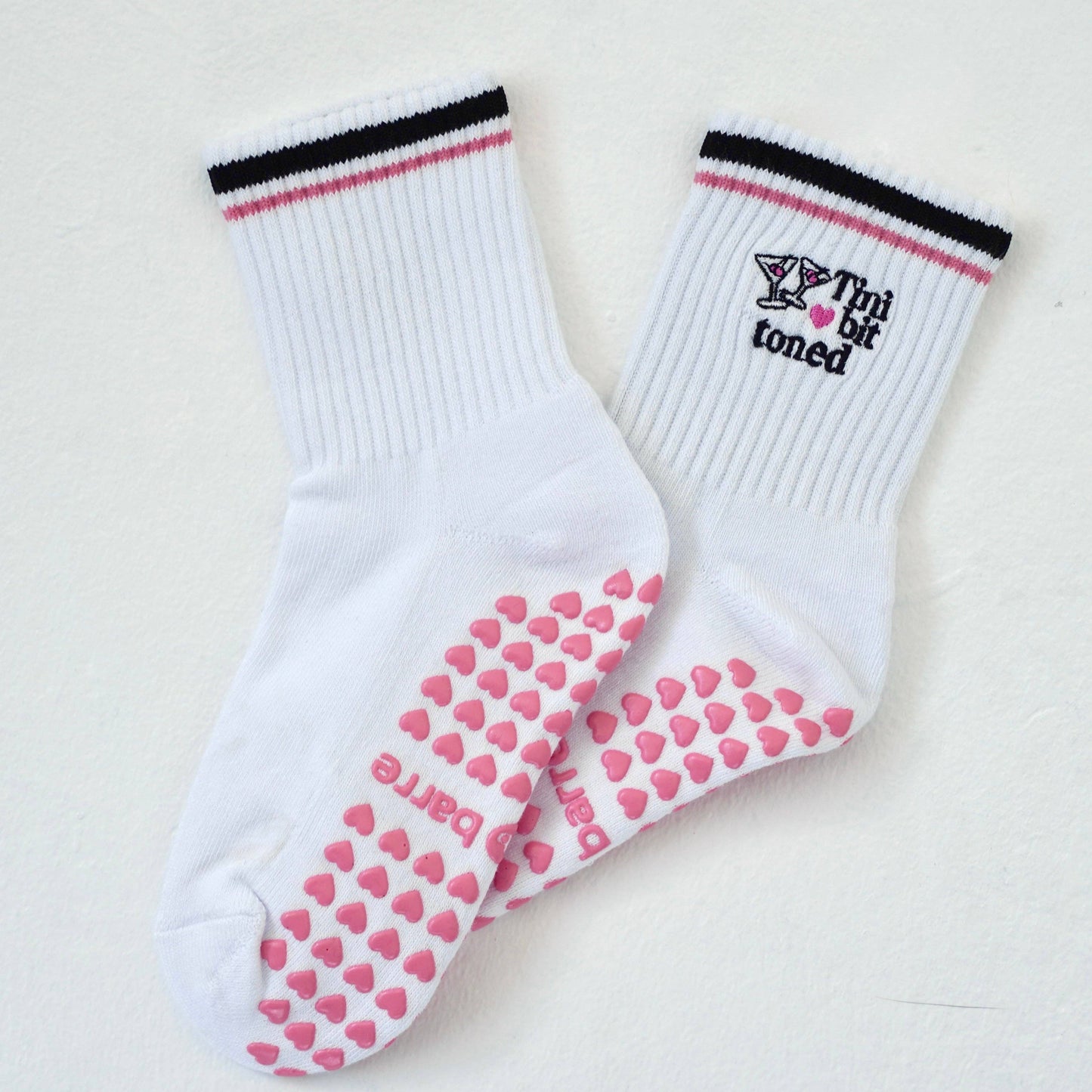 Tini Bit Toned Grip Socks