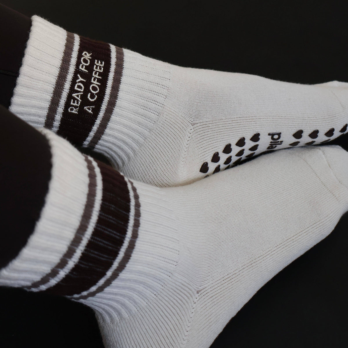 Ready for a Coffee Grip Socks