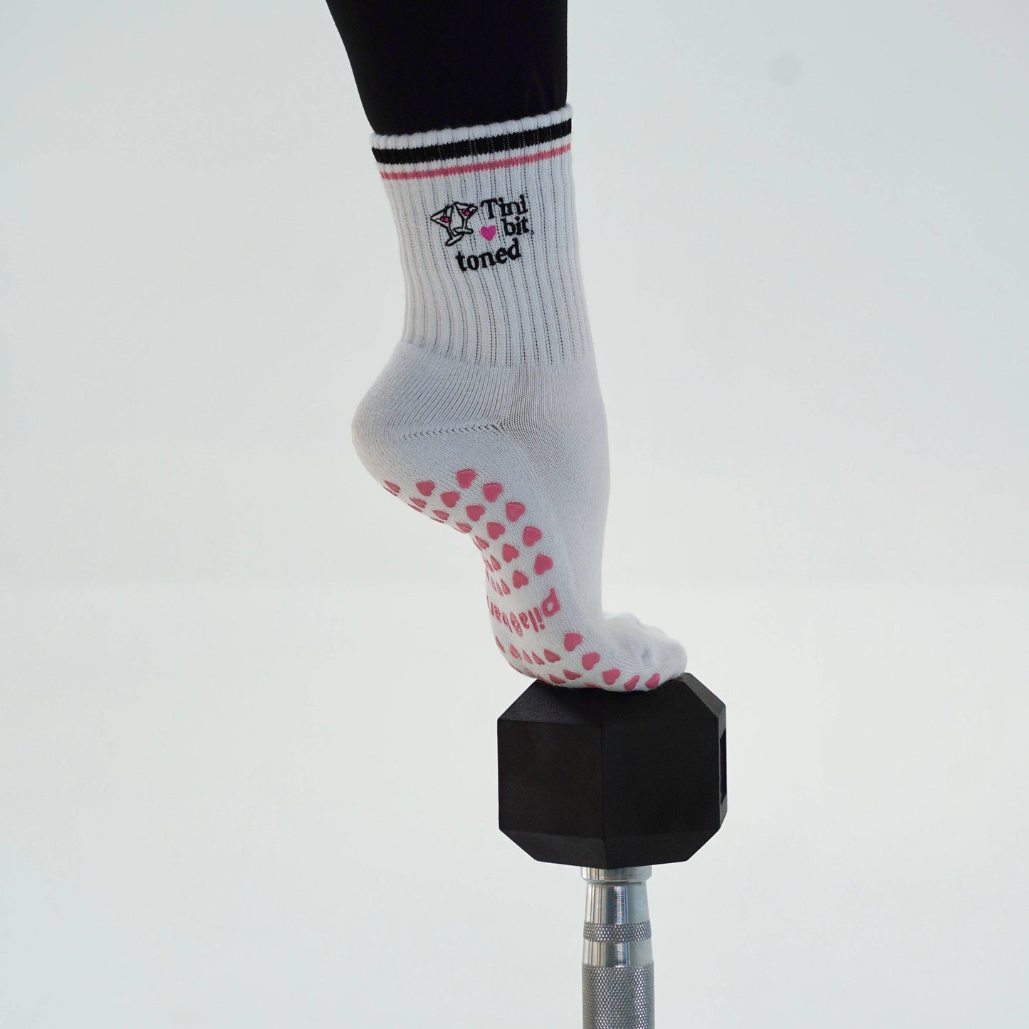 Tini Bit Toned Grip Socks