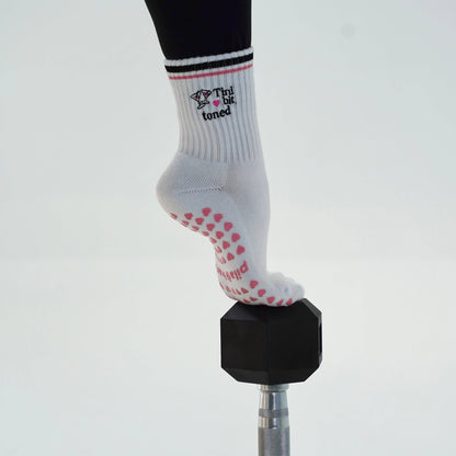 Tini Bit Toned Grip Socks