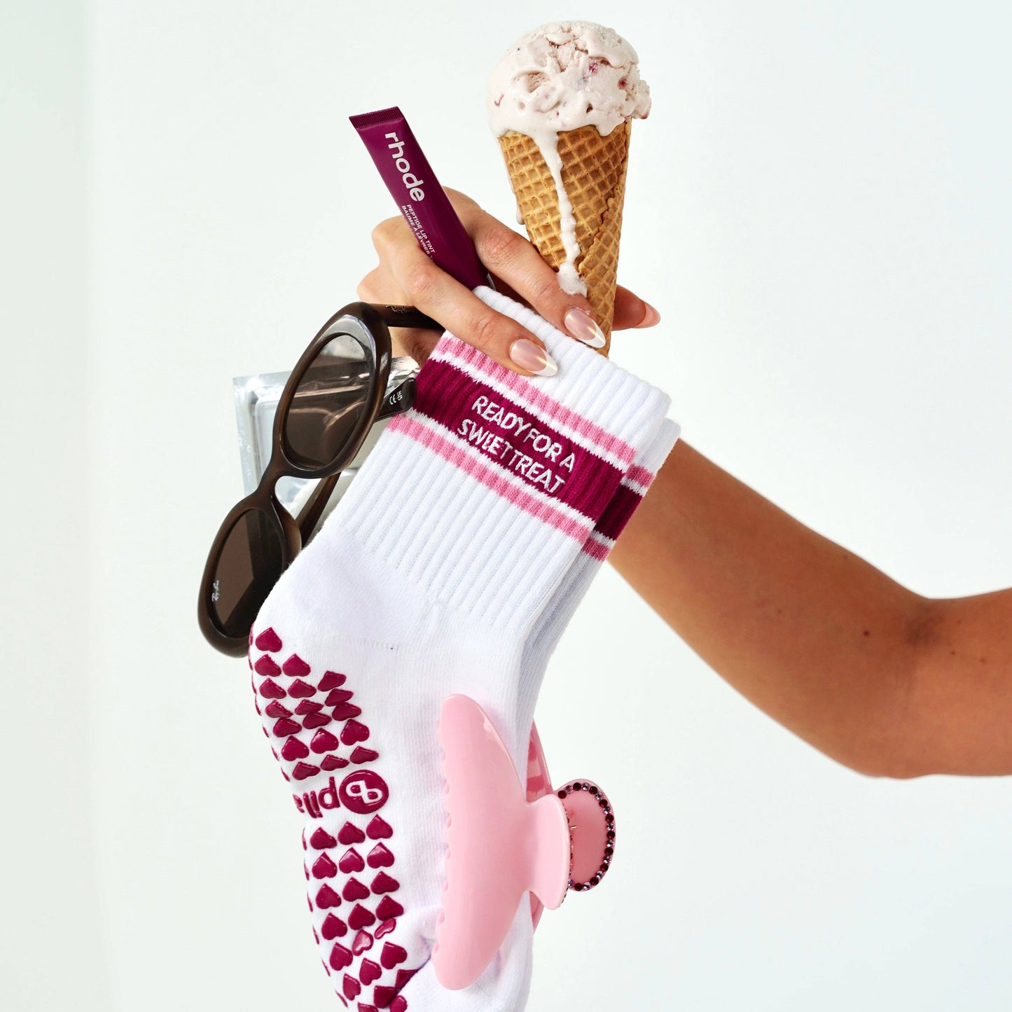 Ready For a Sweet Treat Grip Socks
