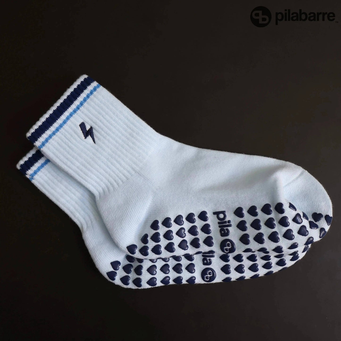 Lightning Bolt Grip Socks