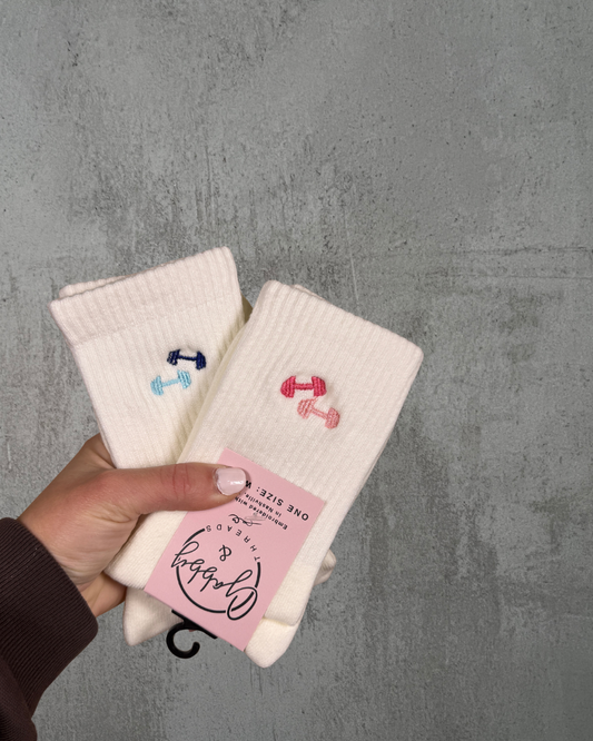Dumbbell Grip Socks